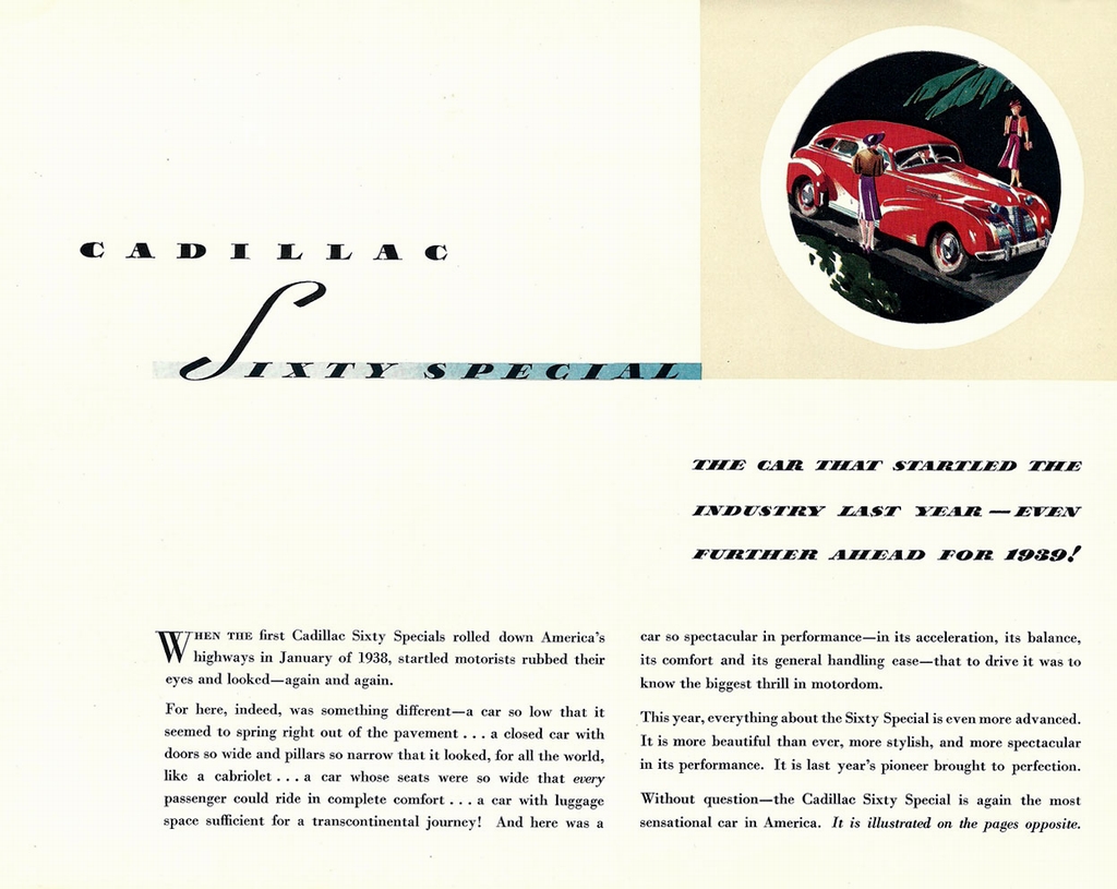 1939 Cadillac Brochure Page 8